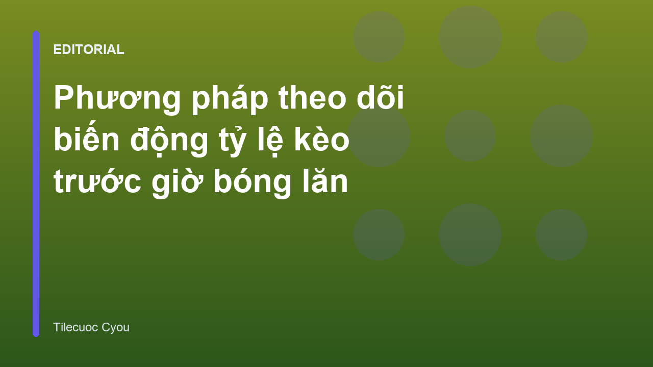 Biểu đồ minh họa biến động tỷ lệ kèo bóng đá